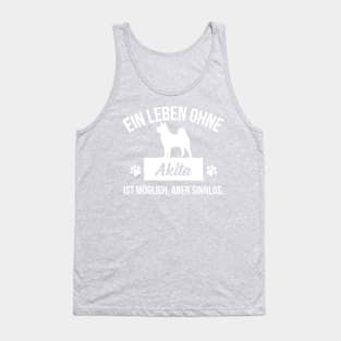 Akita Tank Top